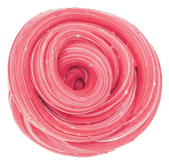 Mashups Scentsory Duos putty in watermelon birthday cake silicone tin with small parts warning.