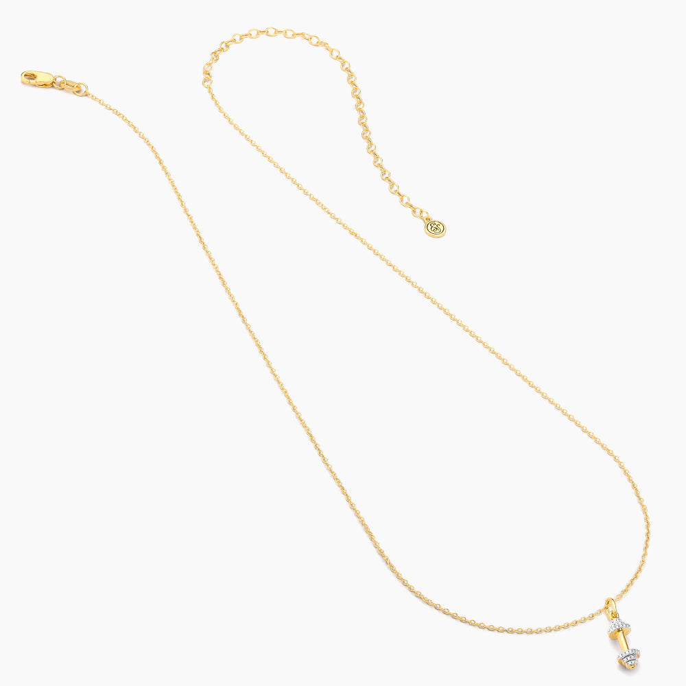 Natural diamond pendant necklace on a silver chain with lobster clasp closure.