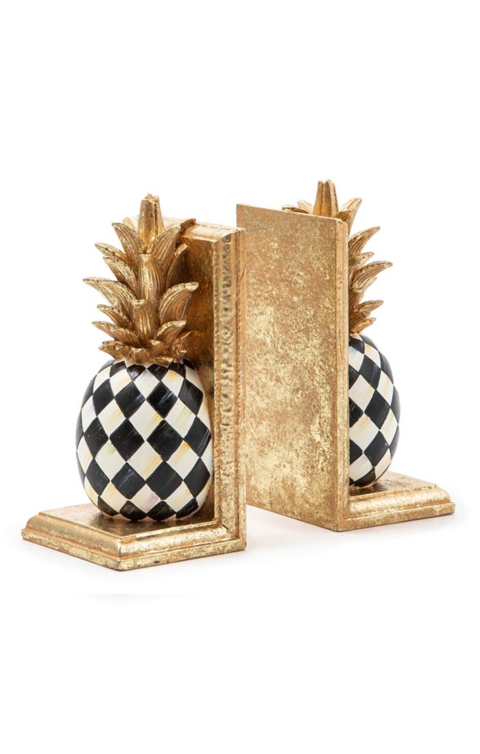 Pineapple Bookends