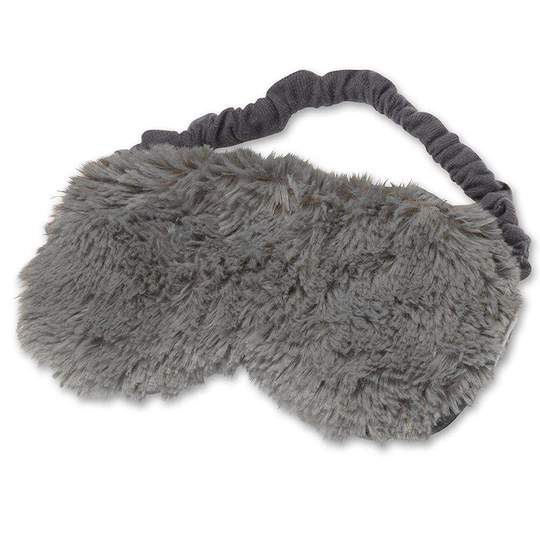 Warmies Eye Mask in soft fabric with a gentle curved shape designed to fit over eyes.