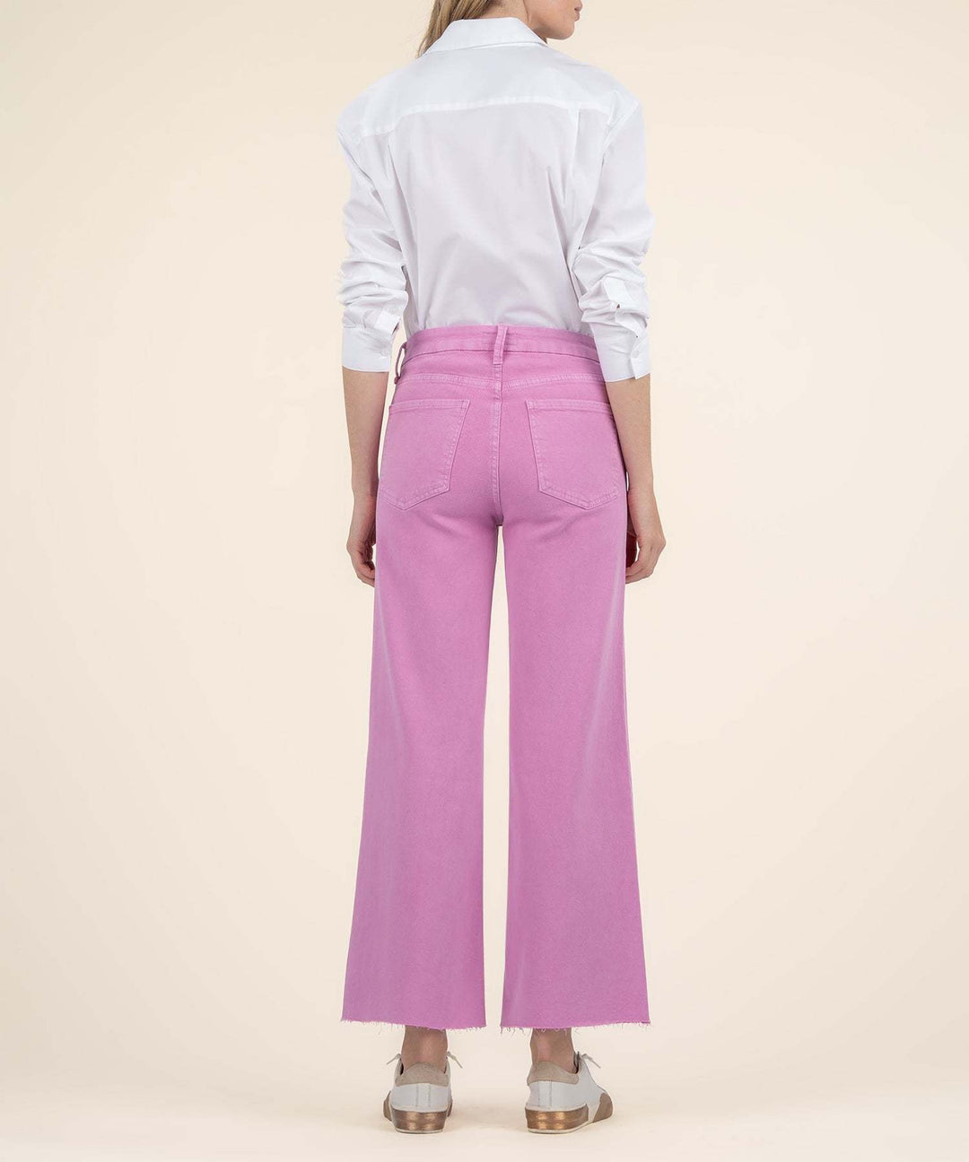 Meg High Rise Fab Ab Wide Leg