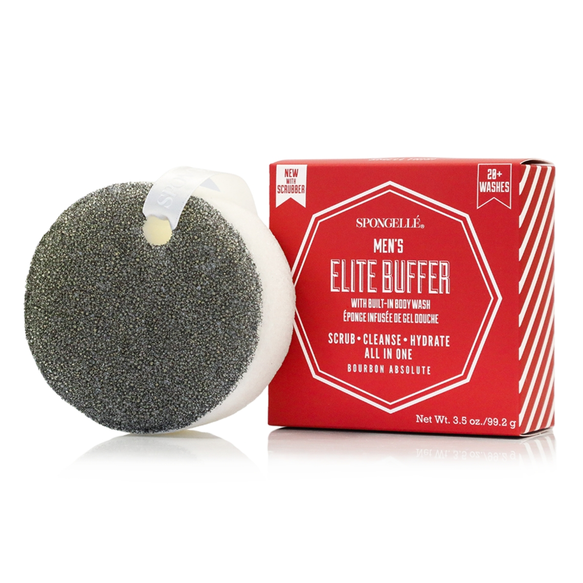 Men's Buffer with Black Scrubber Elite