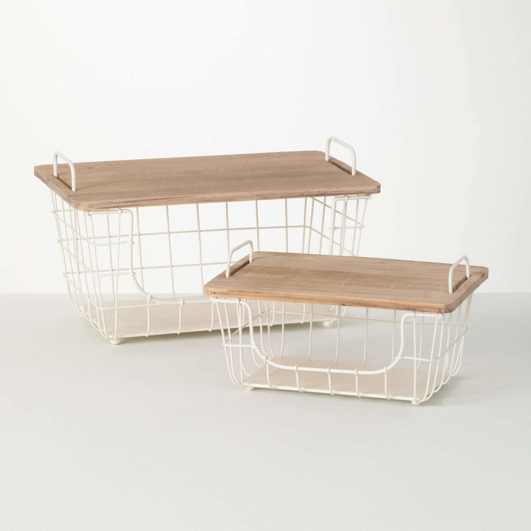 MESH KITCHEN STORAGE BIN