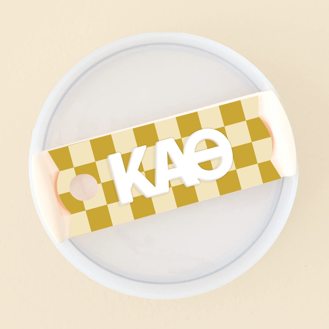 Sorority Tumbler Lid Tag