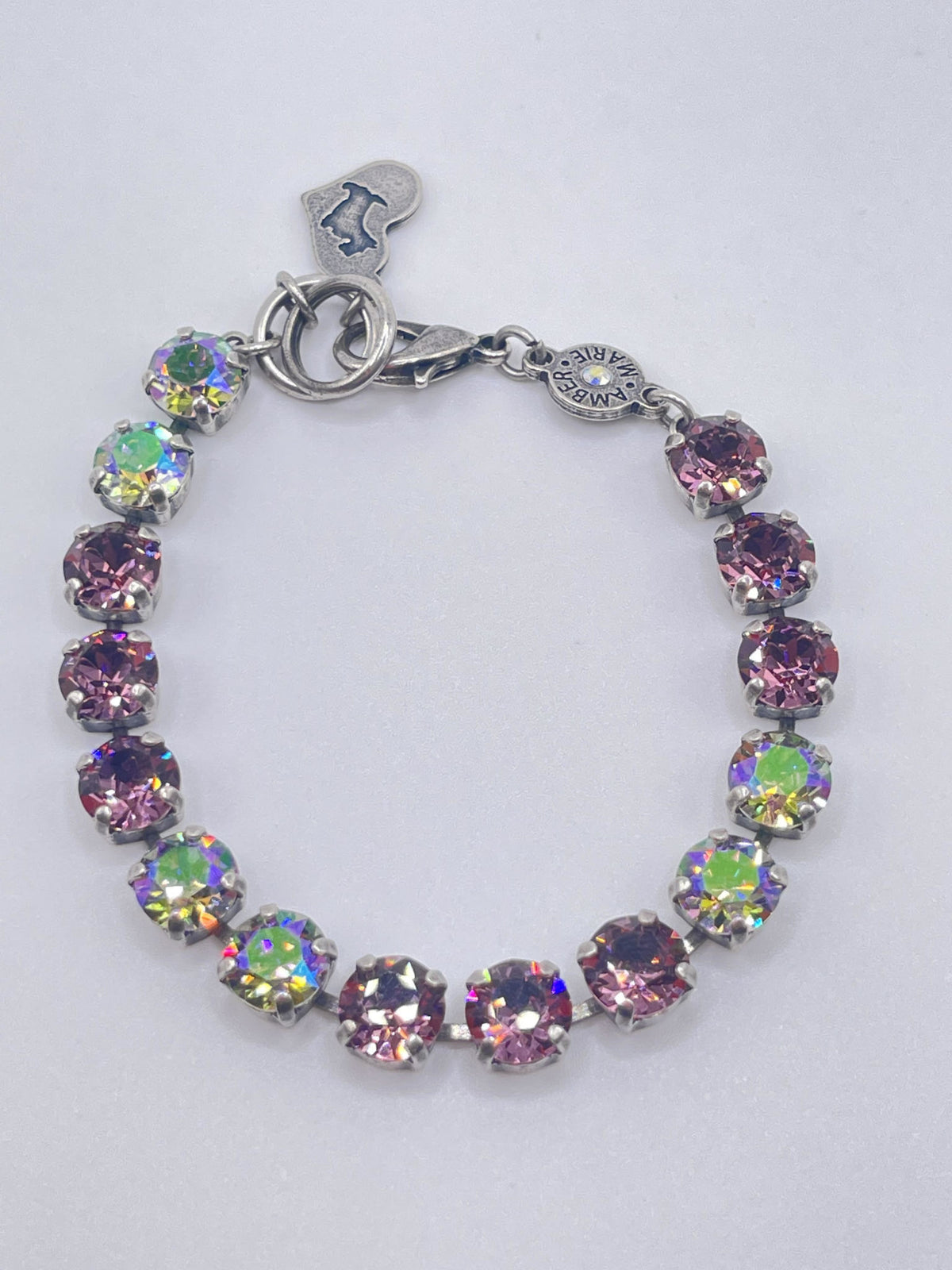 Milan classic bracelet in silver-tone metal with a sleek minimalist link chain design.