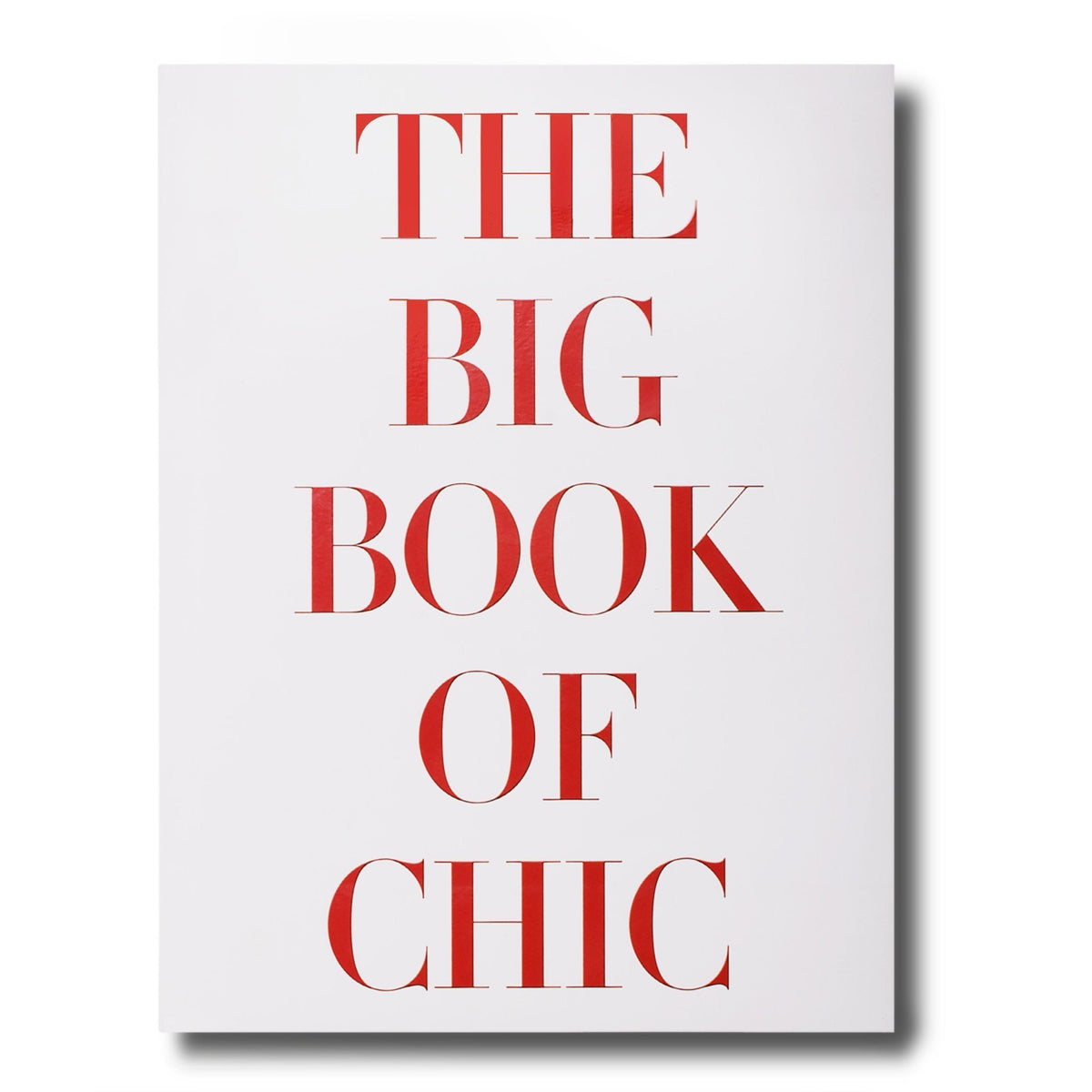 Hardcover book 'The Big Book of Chic' with jacket cover featuring fashion illustrations.