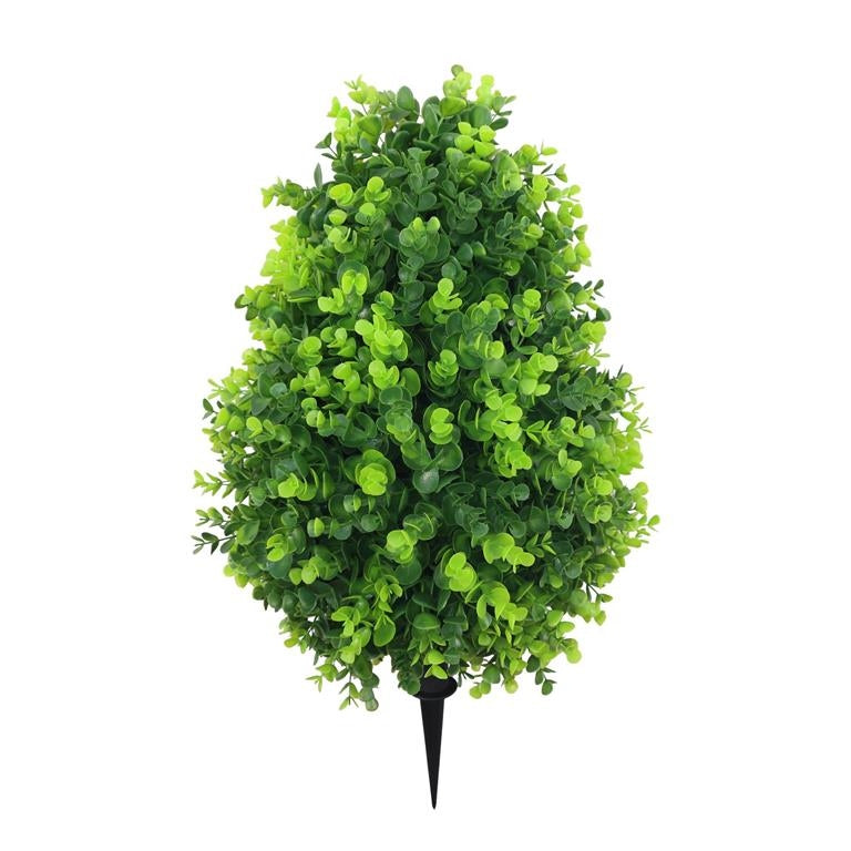 24" UV Proof Green Boxwood Tree with Stake