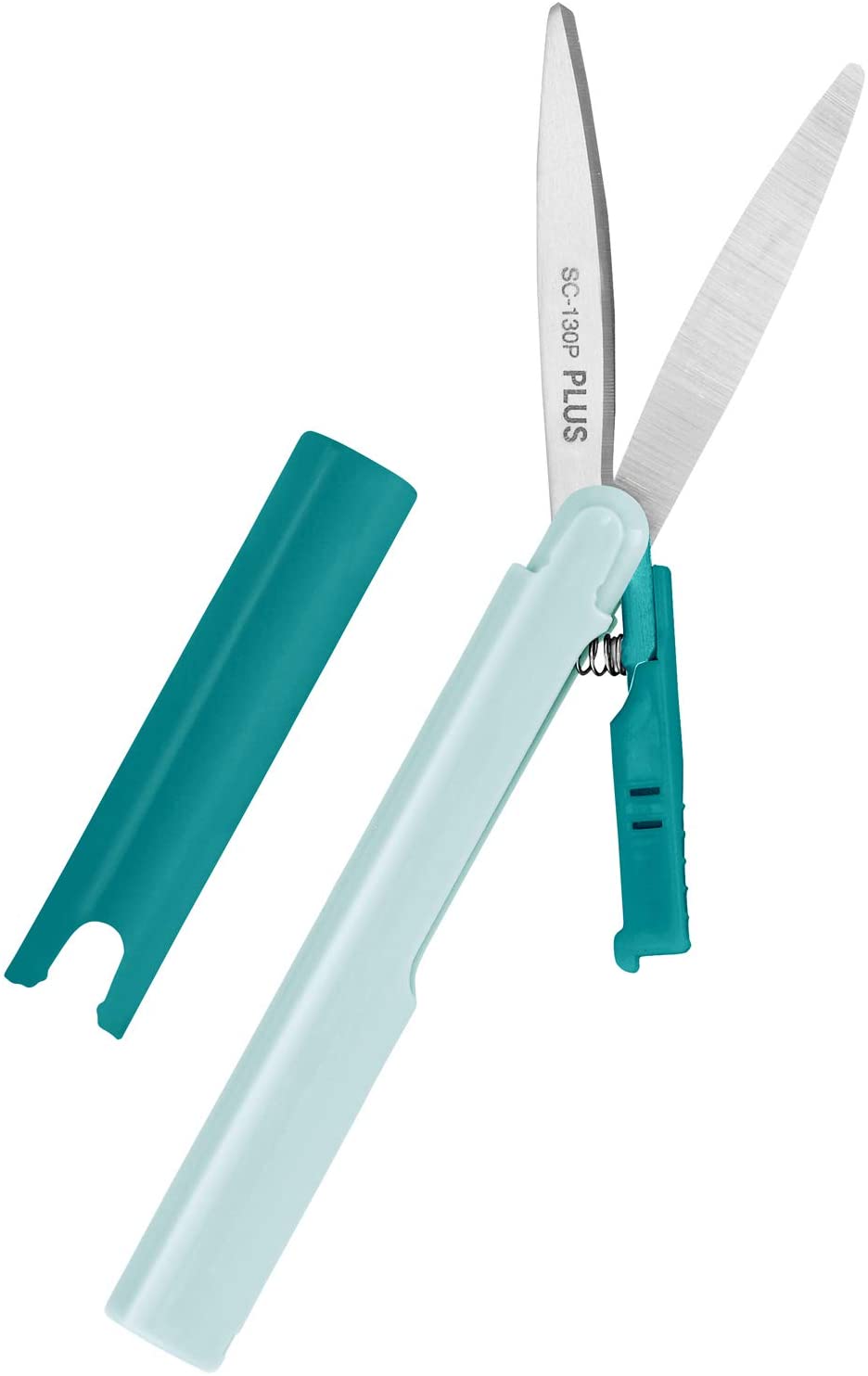Black Twiggy pen-sized curved blade scissors with a slim pocket-friendly design.