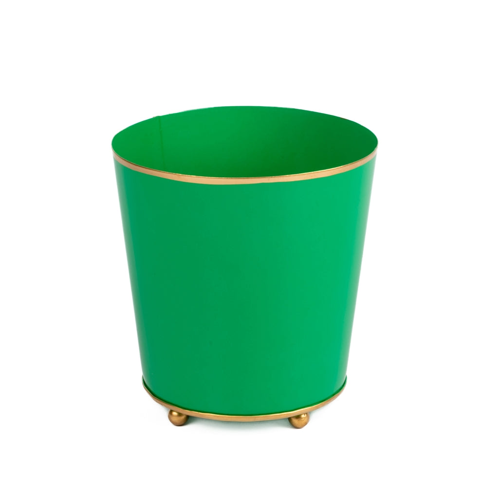 Round matte black cachepot planter with a smooth cylindrical shape.