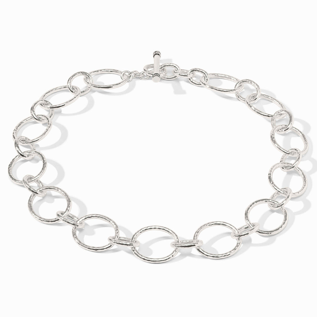 Catalina Light Link Necklace Silver