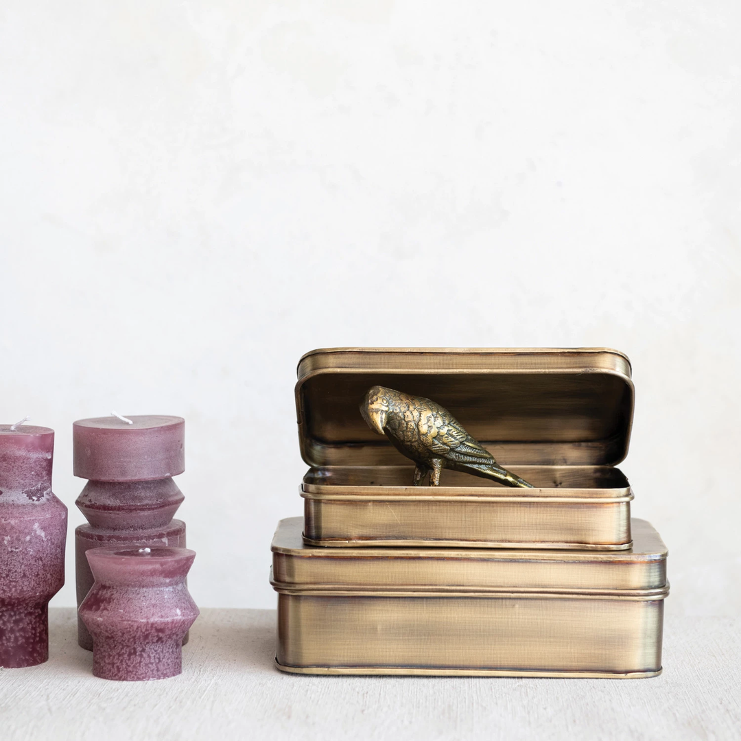 Metal Box with Lid