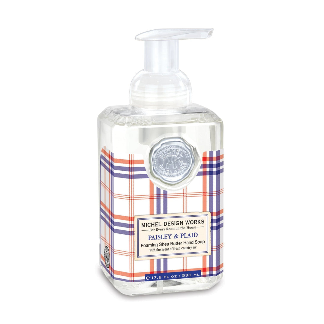 Spring Foaming Soap bottle with a pump dispenser.