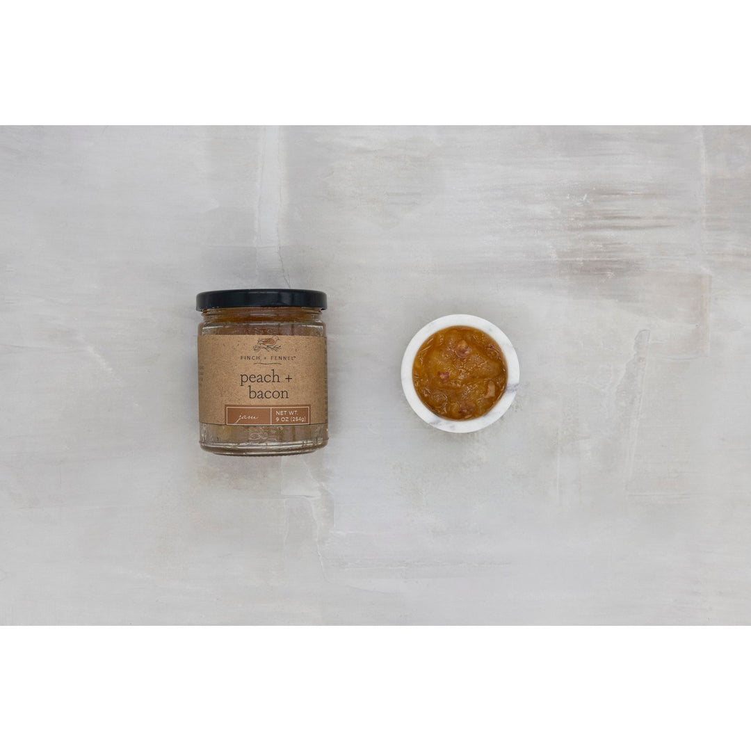 9 oz. Peach + Bacon Jam
