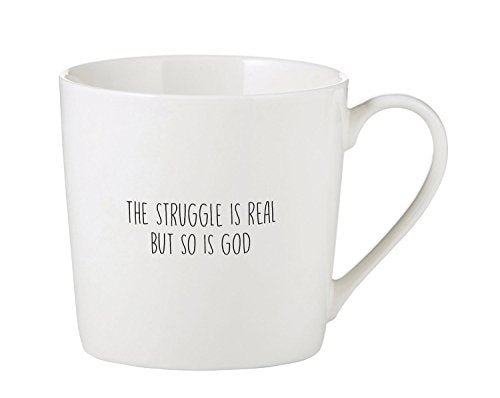 Bone China cafe mug with a classic signature-style silhouette.