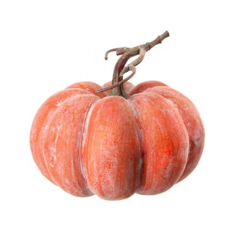 Latex Weathered Pumpkin With Vine