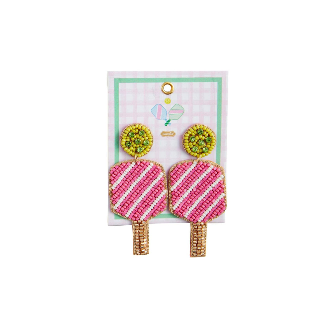 Sports Beaded Earrings