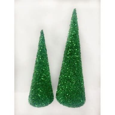 Sequin Cone Tree