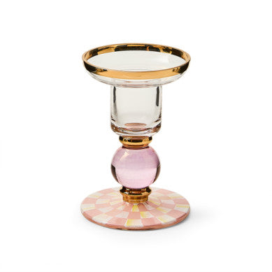 Check Small Glass Candlestick