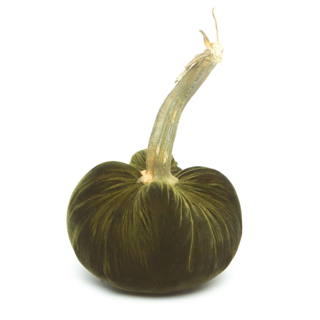 8" Velvet Pumpkin