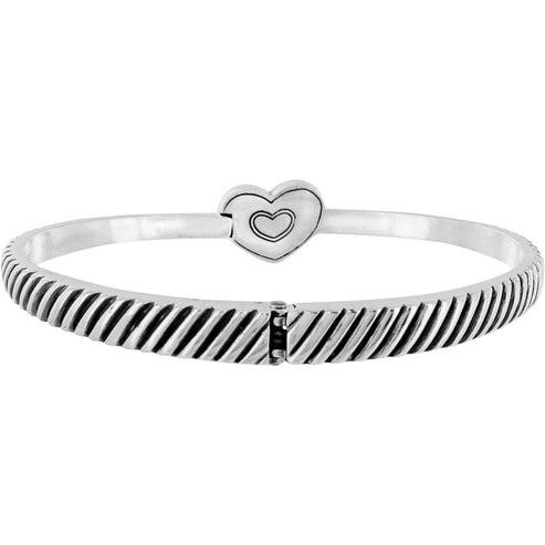 Celestia Heart Hinge Bangle