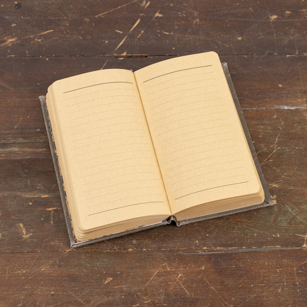 7-inch wooden journal with a rainy day stories theme