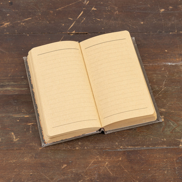 7-inch wooden journal with a rainy day stories theme