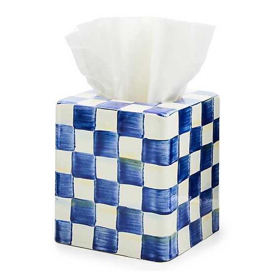 Royal Check Enamel Boutique Box Cover