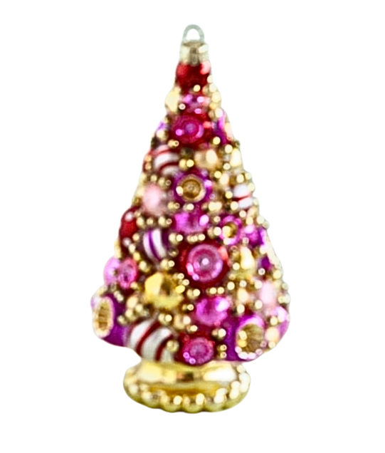 Glitterville Golden Grandeur Tree Ornament SOLD INDIVIDUALLY