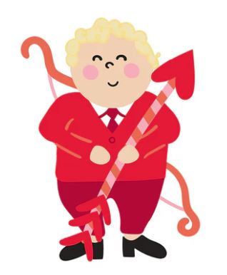 Suited Cupid Big Attachment