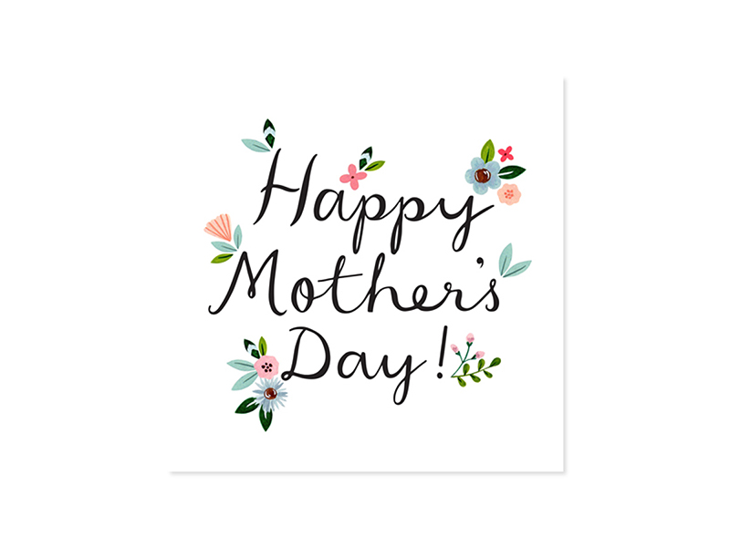 Mother's Day Treasures Greeting Card Heart for Mom