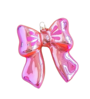 Glitterville Ombre GlowBow Ornament SOLD INDIVIDUALLY