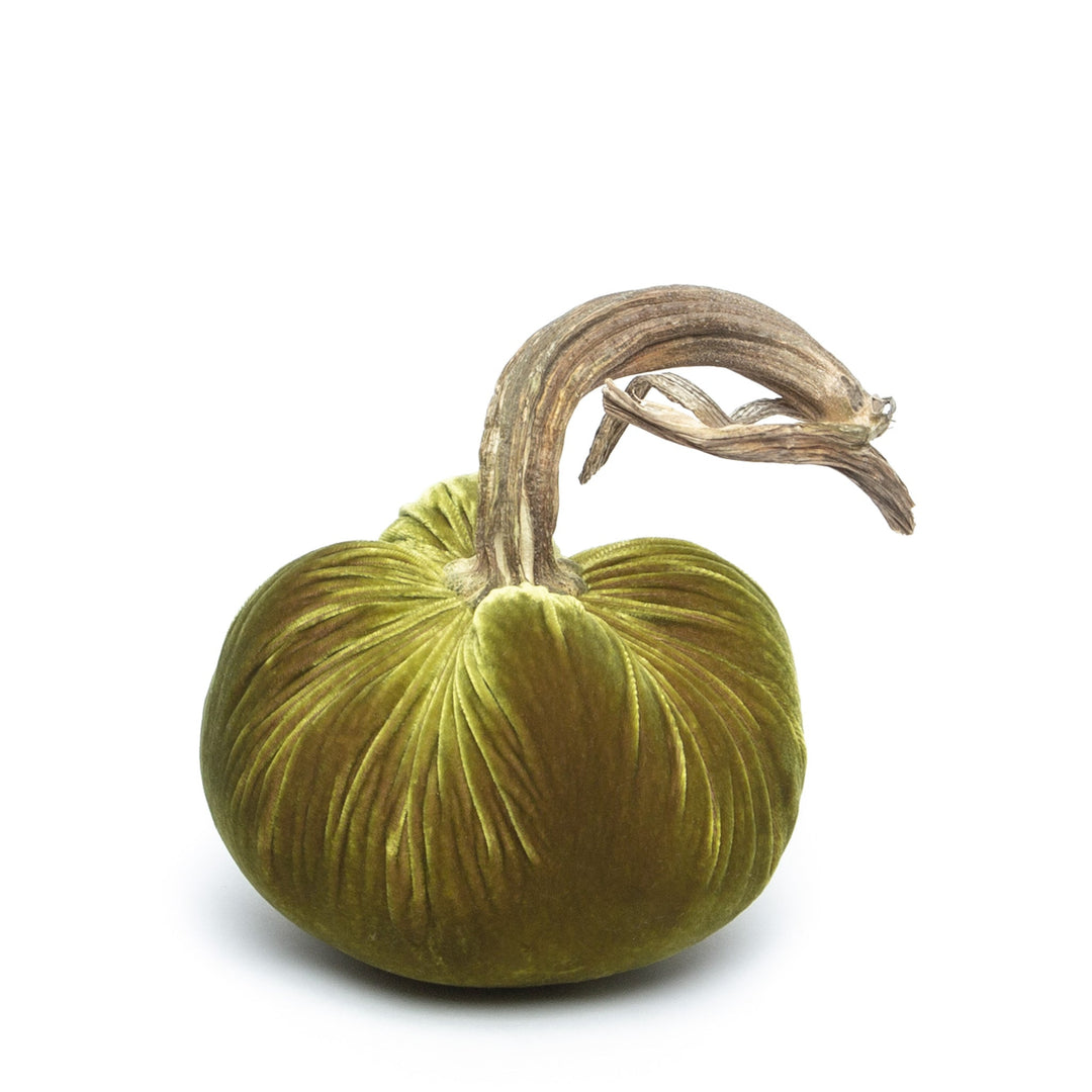 8" Velvet Pumpkin