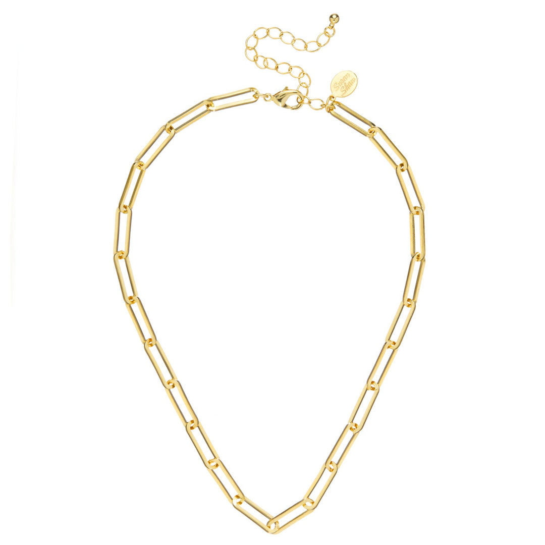 Large Paperclip Necklace