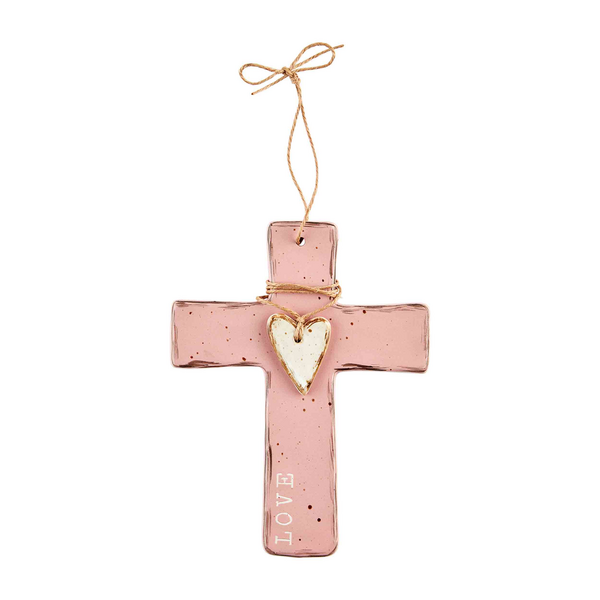 Heart  Stoneware Crosses