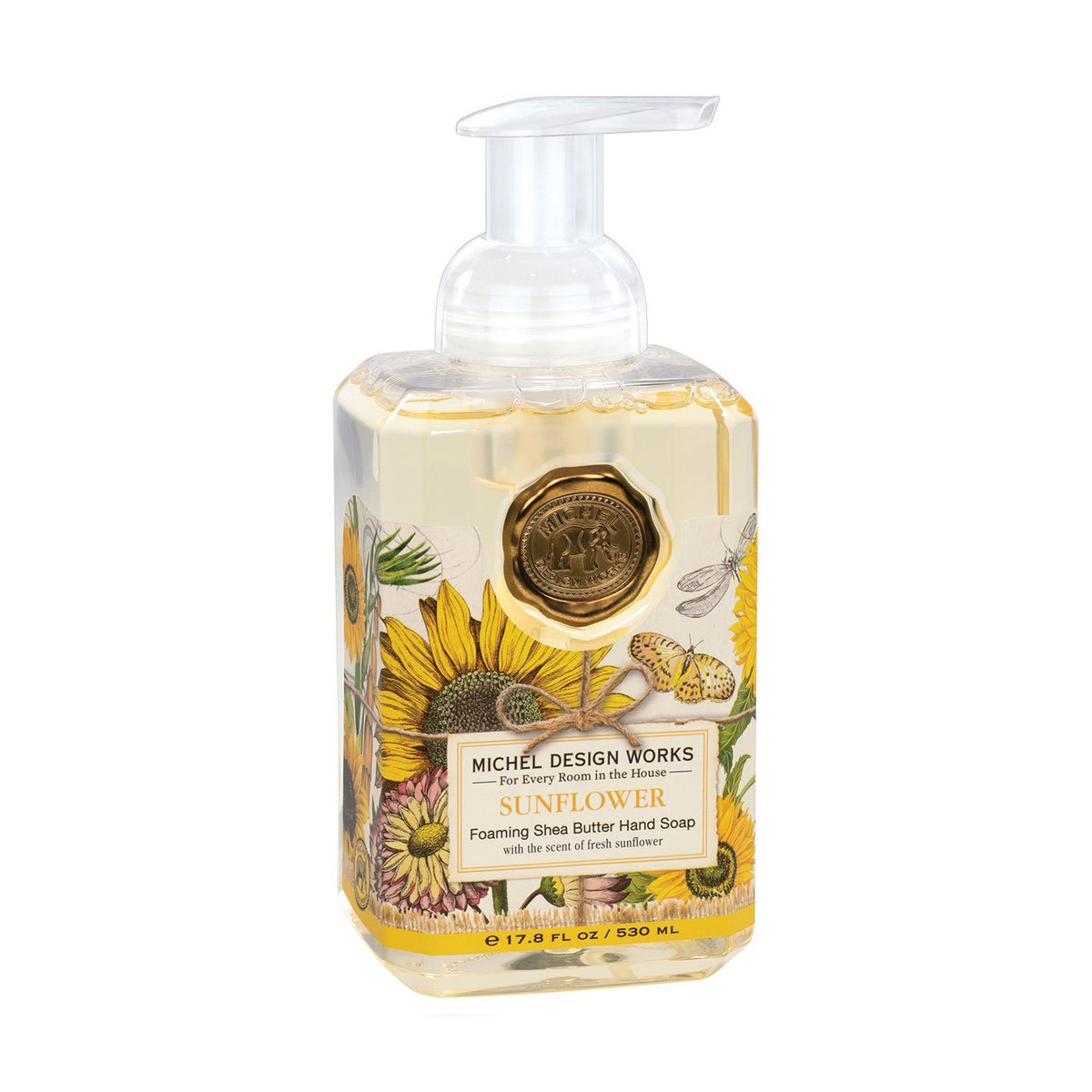 Spring Foaming Soap bottle with a pump dispenser