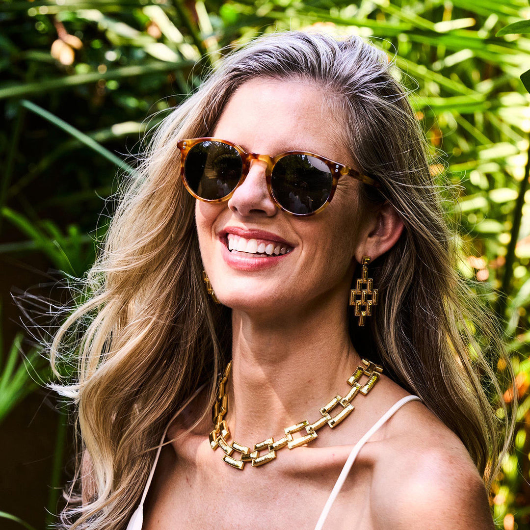 Pathway Link Necklace - Gold
