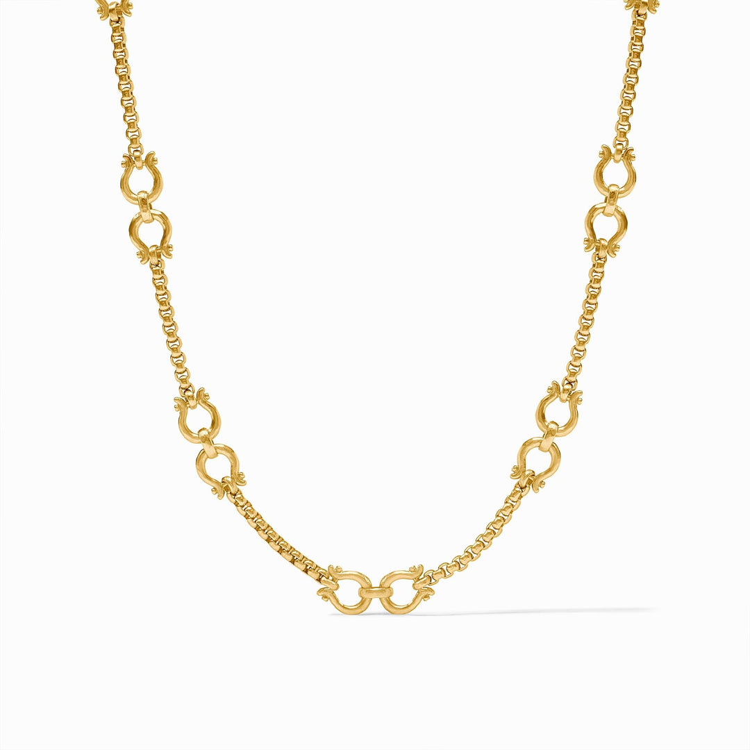 Saratoga Demi Link Necklace Gold