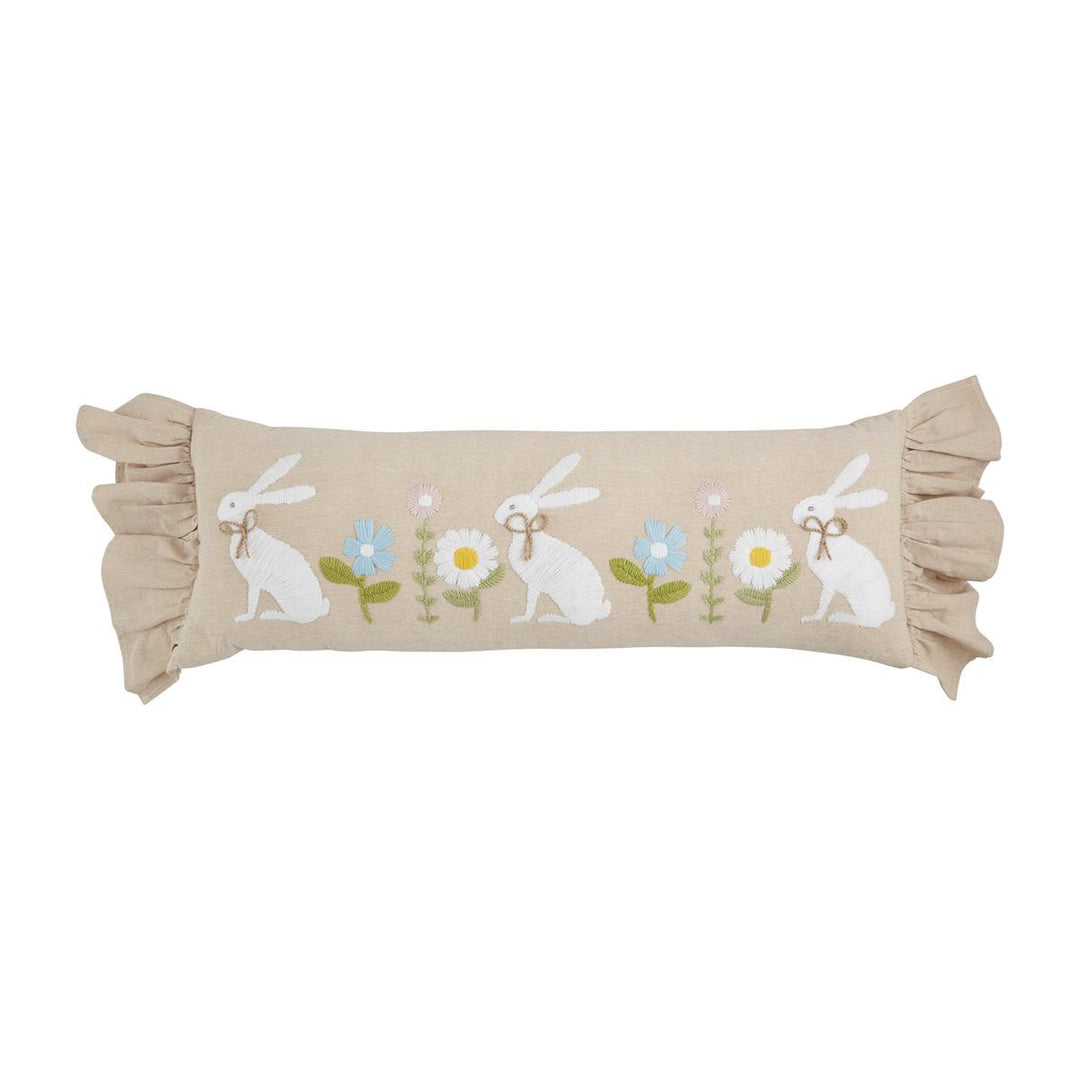 Bunny Embroidered Pillows