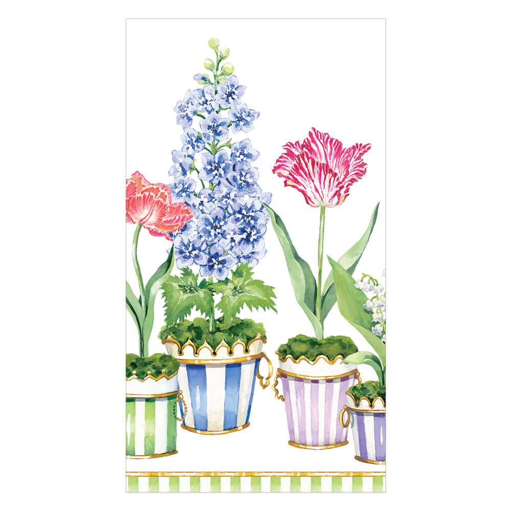Packaged Guest Towel made from Paper Linen material with printed German nontoxic inks.