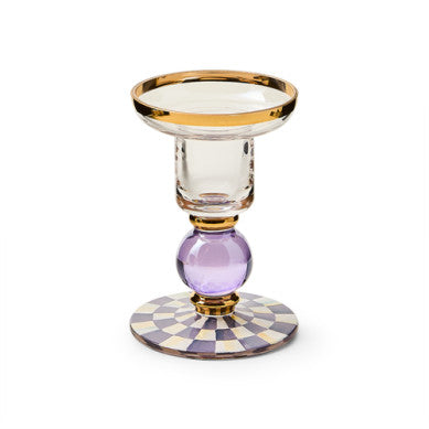 Check Small Glass Candlestick
