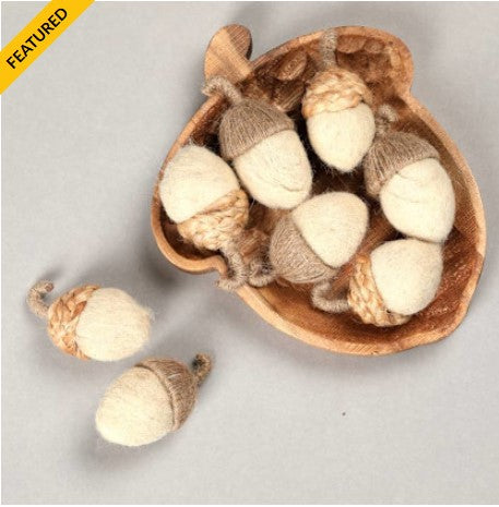 Acorns Bowl Filler Set of 12