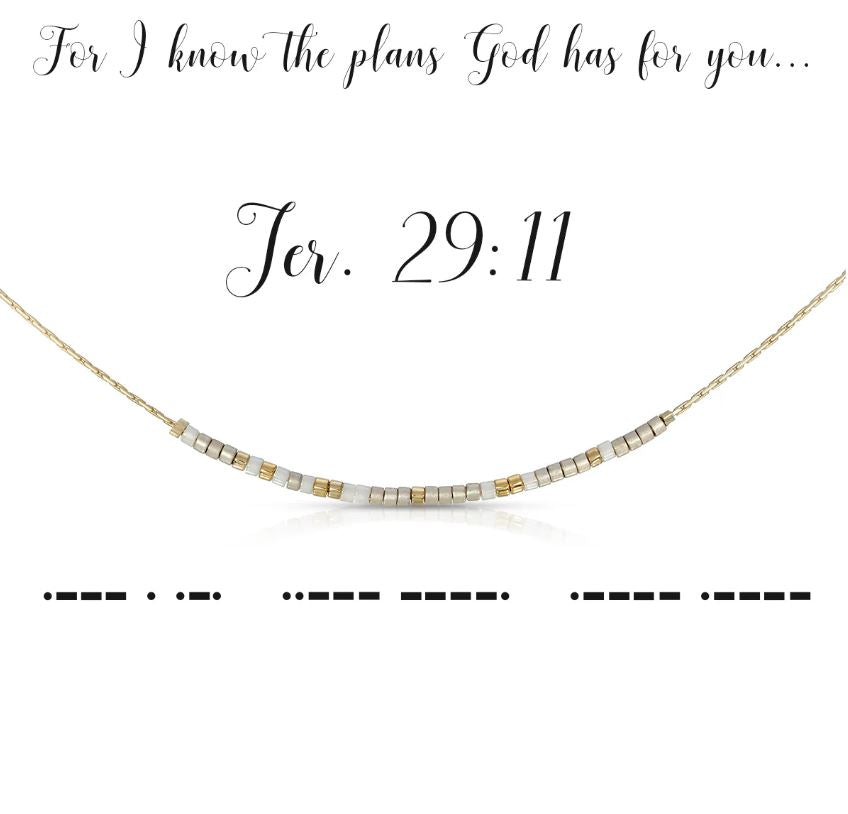 Jeremiah 29:11 Necklace