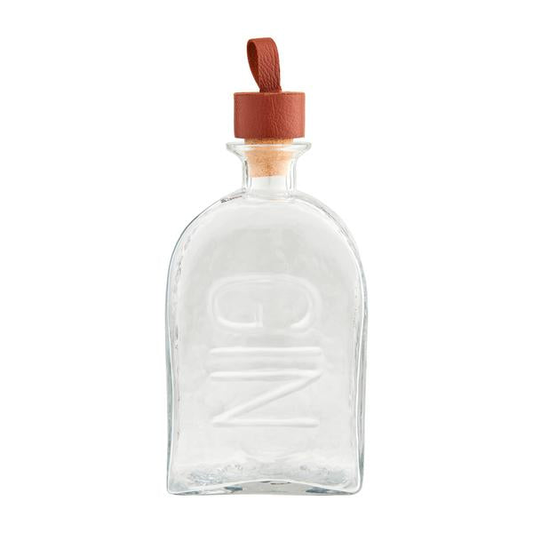 Embossed Glass Decanters