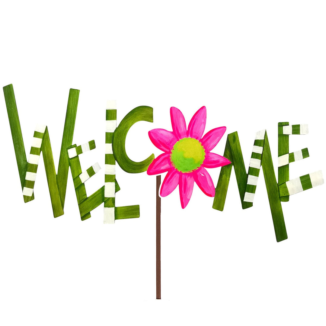 Green Trellis Welcome