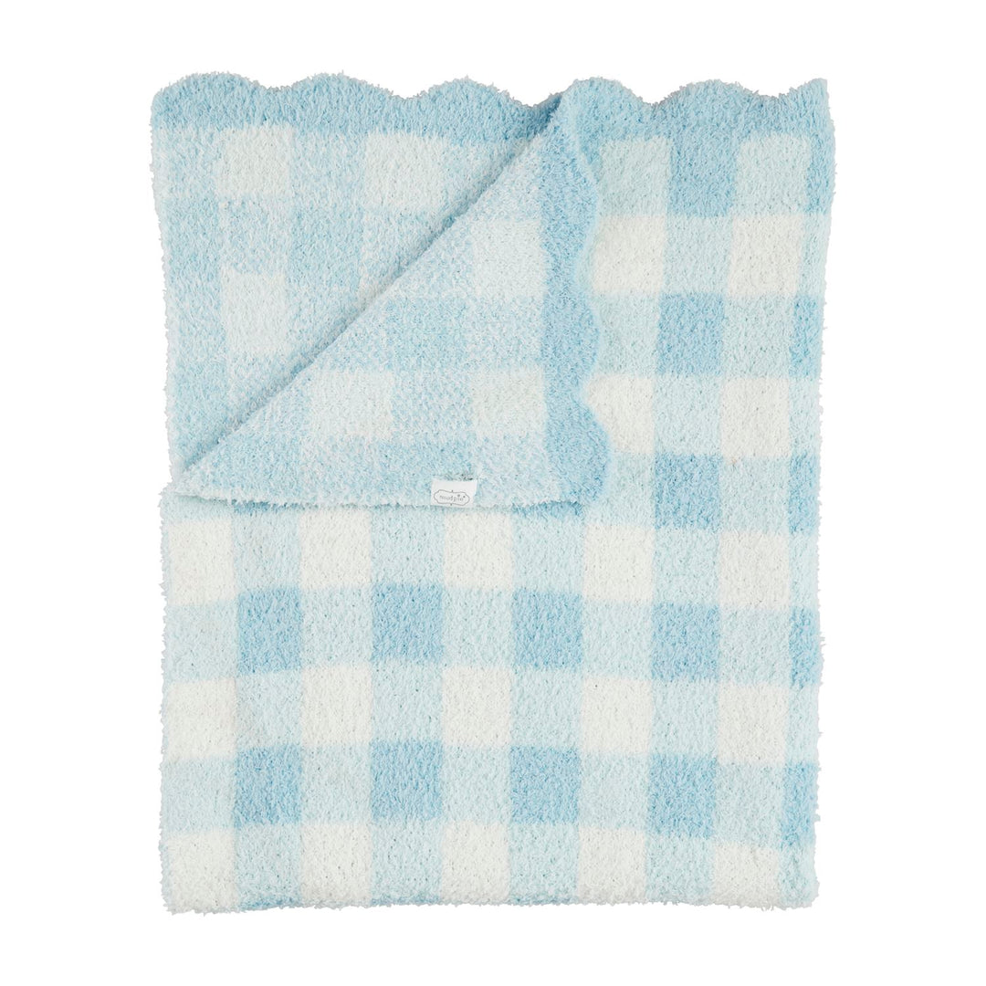 Gingham Chenille Blanket
