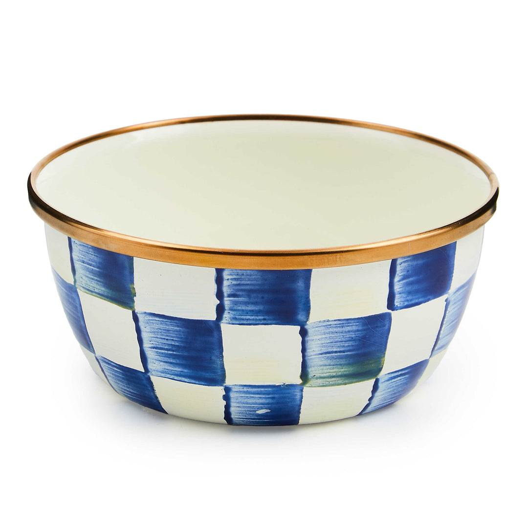 Royal Check Pinch Bowl
