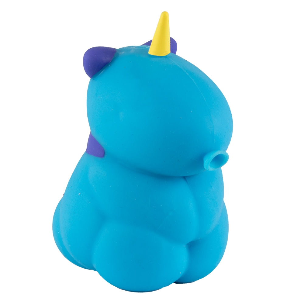 Pink Balloonicorn plush toy with balloon-shaped body and unicorn horn.
