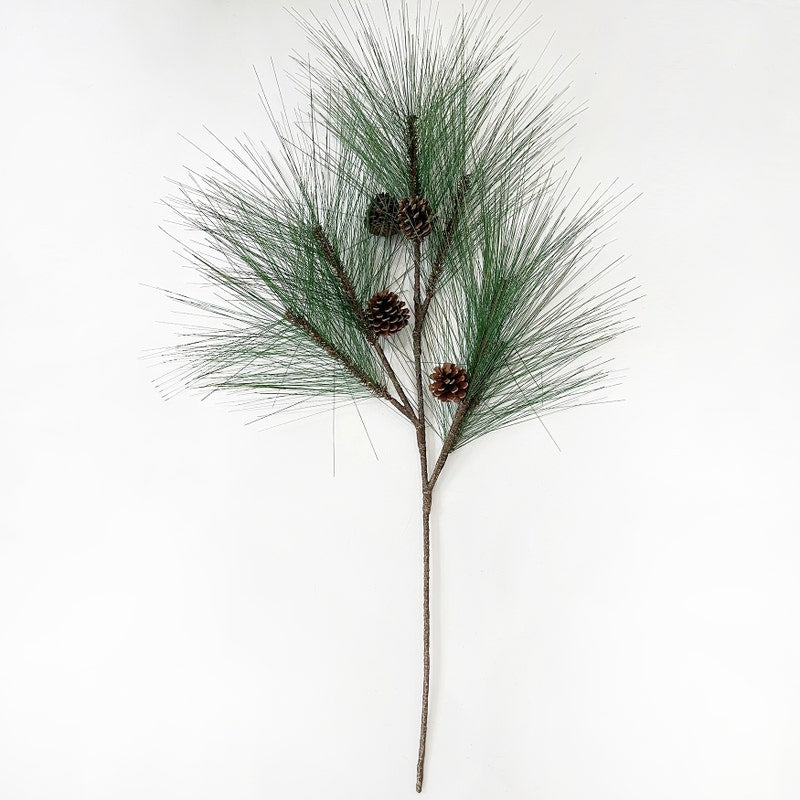 Foothill Pine Bunch artificial pine branch arrangement in natural green tones with realistic foliage texture.