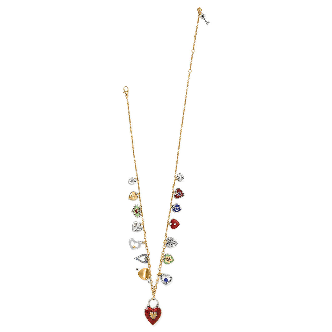 One Heart Long Necklace