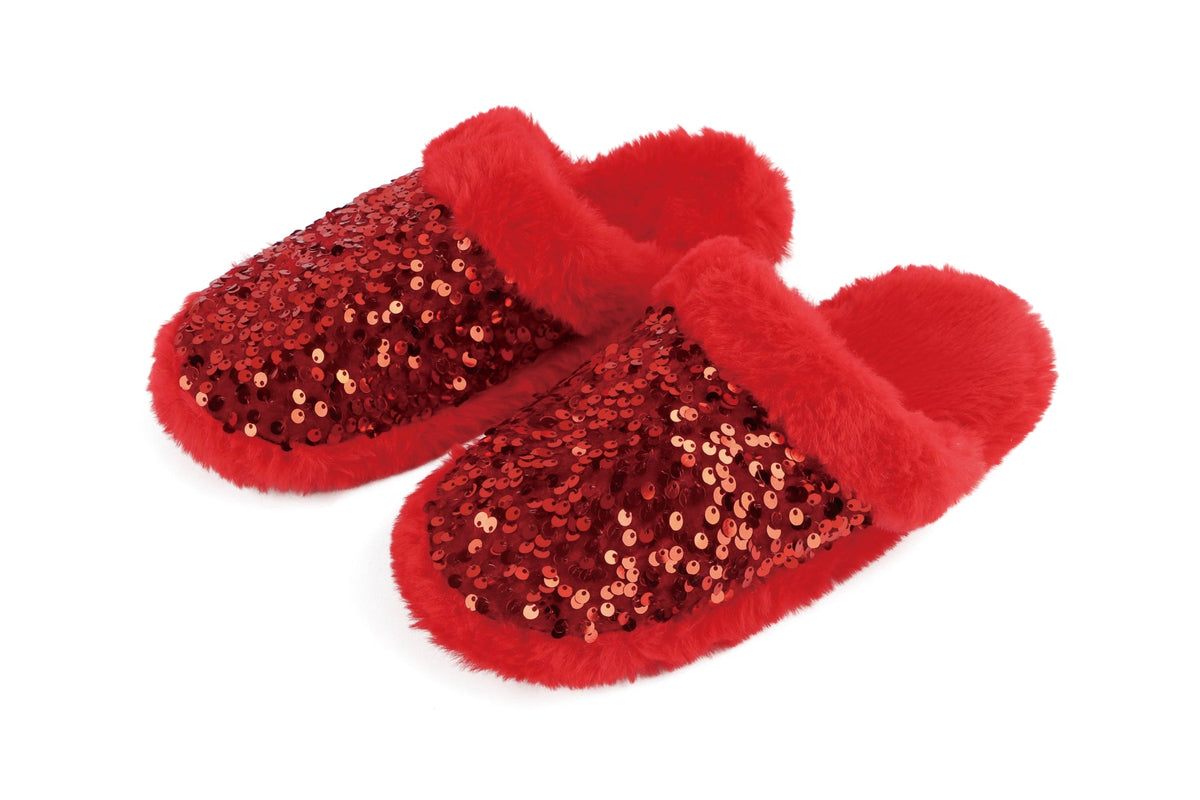Women's Glam slide slipper with soft gripper soles